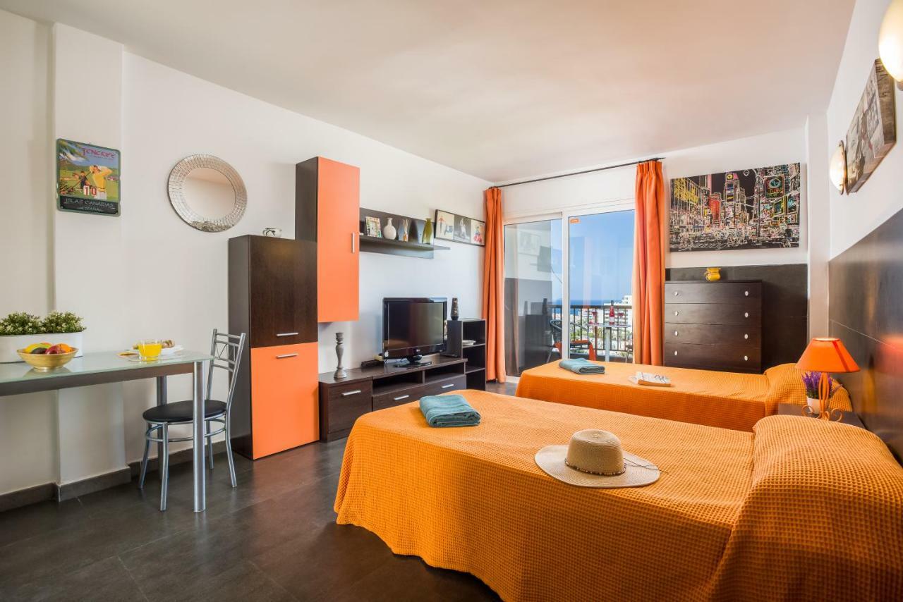 926 Fabulous View Of Lasamericas, Seafront Studio! Playa de las Americas  Exterior foto