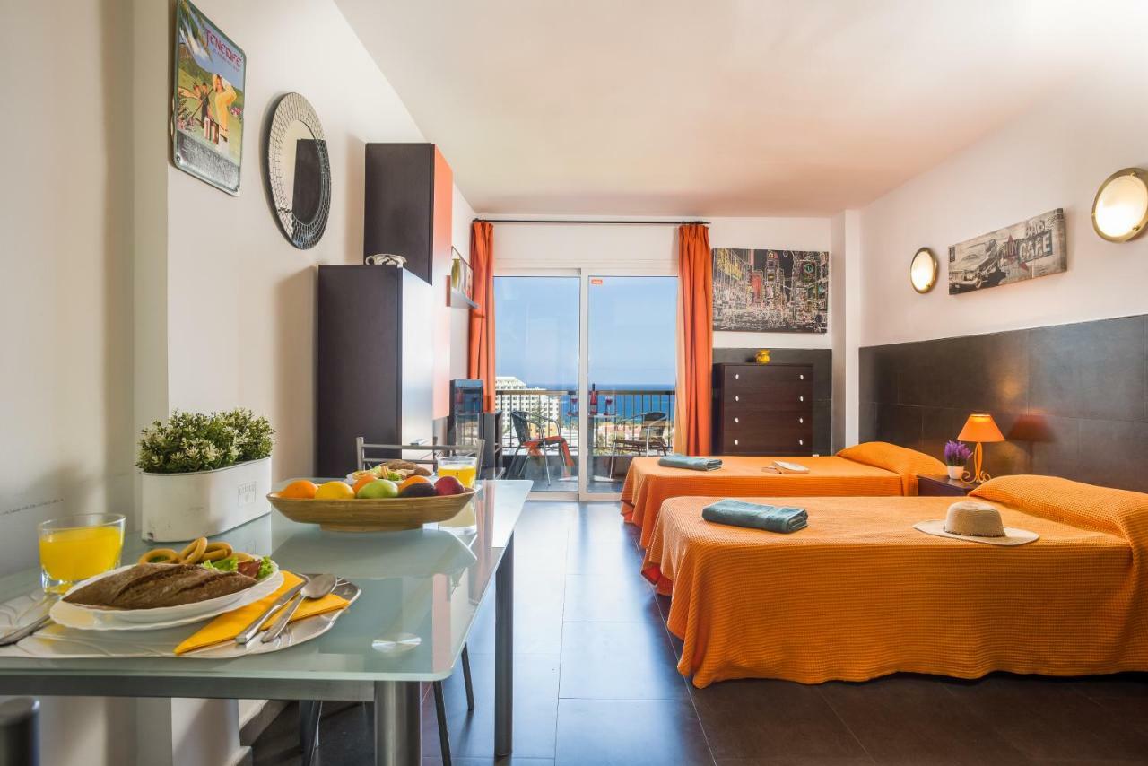 926 Fabulous View Of Lasamericas, Seafront Studio! Playa de las Americas  Exterior foto